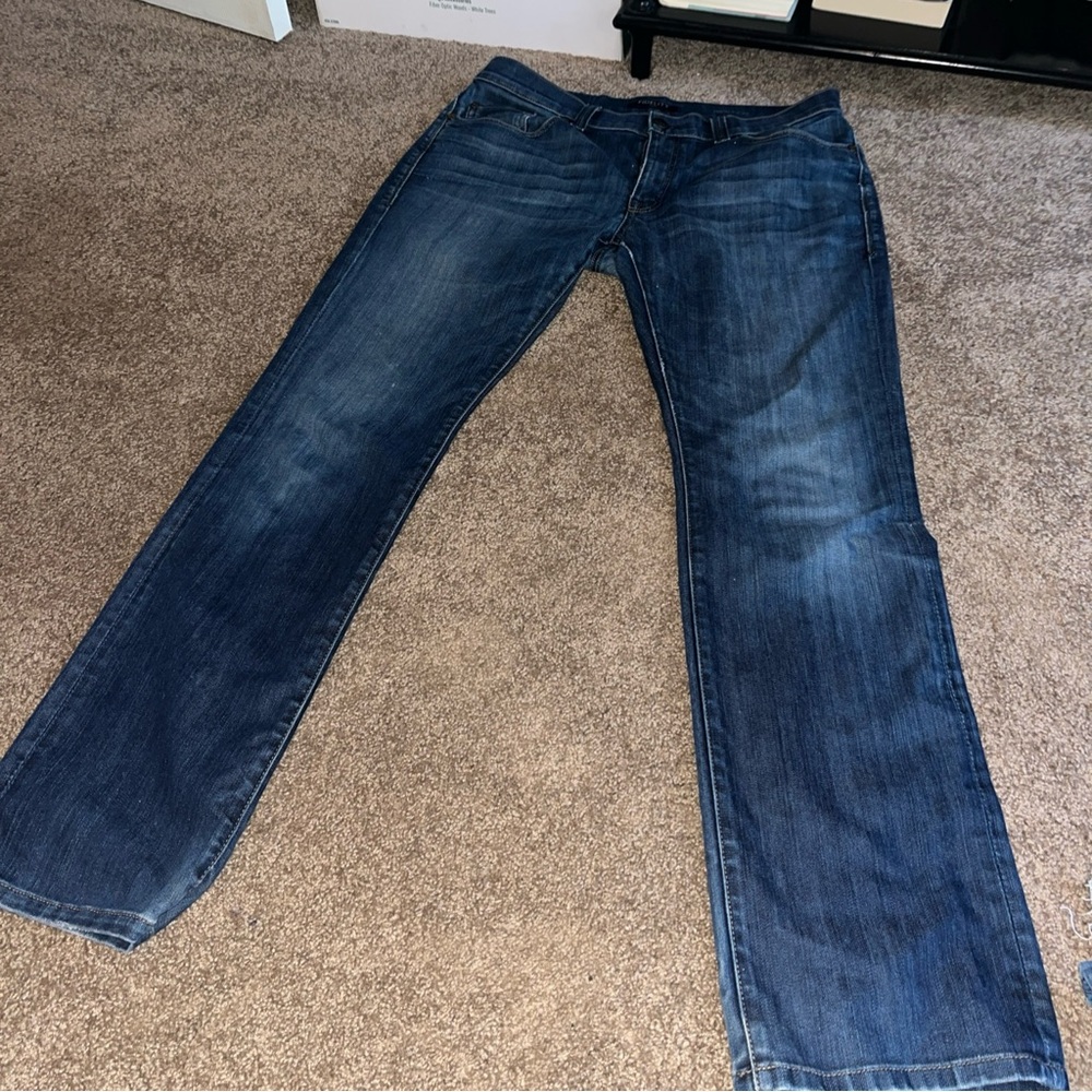 Fidelity Men's impala Blue Straight Jeans 36/34